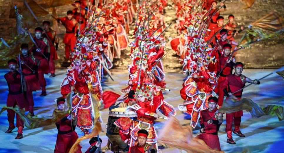 來(lái)，找一找全運(yùn)會(huì)上的傳統(tǒng)文化元素